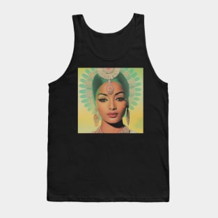 Lakshmi Goddess Of Fortune Retro Tank Top